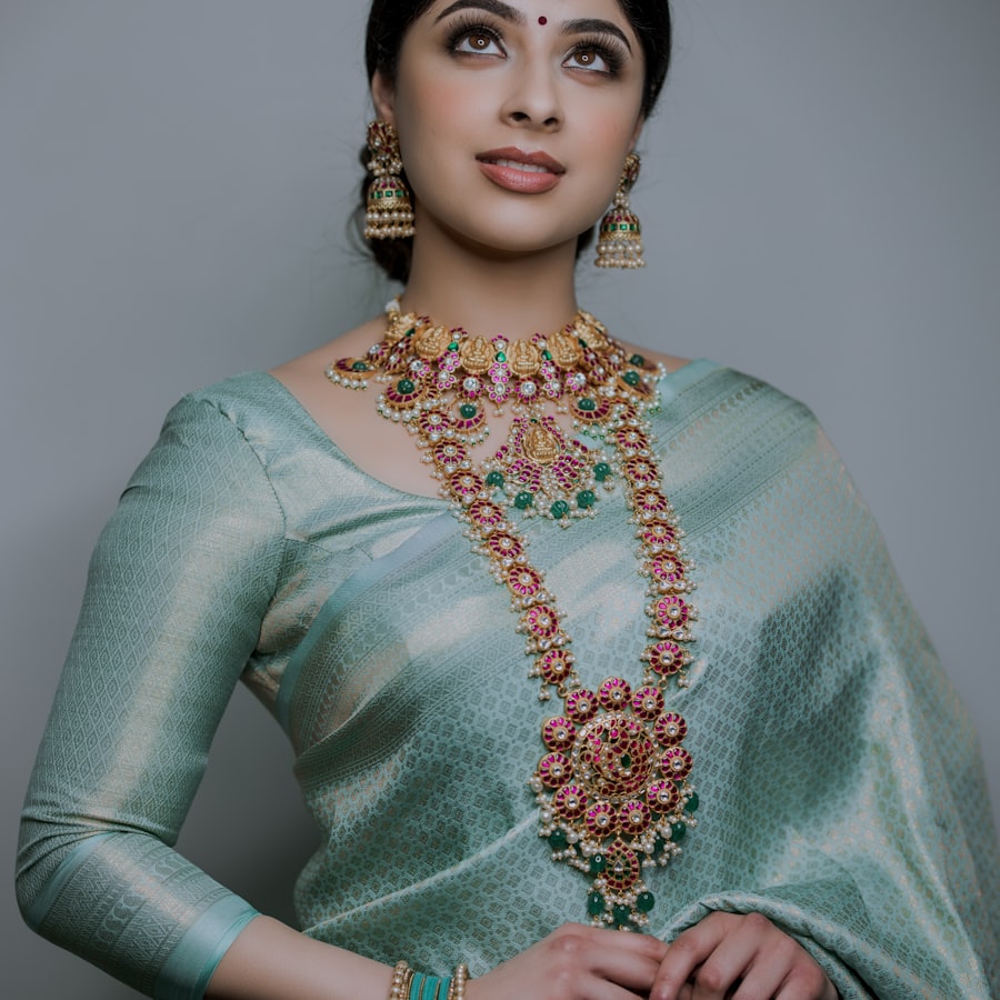 Georgette Party Saree – Designer