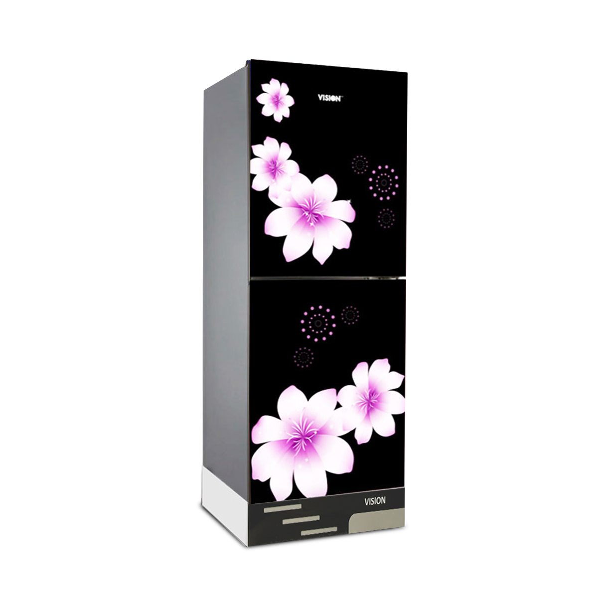 VISION Glass Door Refrigerator RE-222L